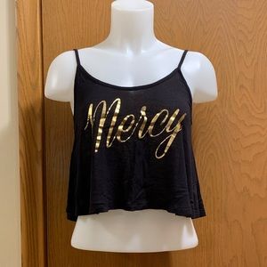 SOLD. Forever21 “Mercy” Crop Tank